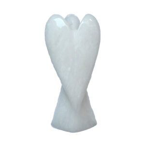 Engel Schneequarz – Standfigur 9 cm