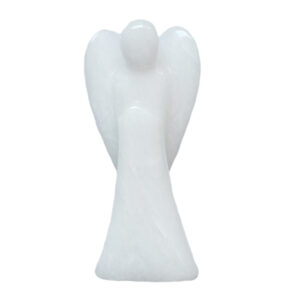 Engel Schneequarz – Standfigur 9 cm