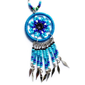 Halskette –  Perlen Dreamcatcher Indianerschmuck